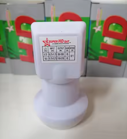 SR320-0.1dB Best Signal digital HD Universal KU Band Single LNB waterproof High Gain Low noise LNB