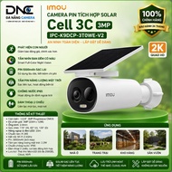 Battery Camera with integrated solar ton of solar Cell 3C IMOU IPC-K9DCP-3T0WE-V2