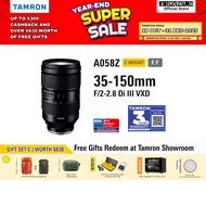 Tamron 35-150mm F2-2.8 Di III VXD Lens [A058Z] for Nikon Z | Tamron Singapore Warranty