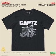 KATUN UNIQLO Gantz UT Shirt Manga Shueisha Kuroro Kei Bike Monowheel Black Cotton T-Shirt