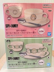 日本直送 Spyxfamily 間諜家家酒 安妮亞 Anya 彭德 邦德 約兒 洛伊德 佛傑一家咖啡杯套裝 景品