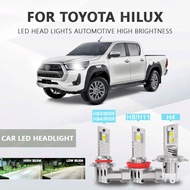 FOR TOYOTA Hilux Car LED Headlight H4 H8 H11 HB3 9005 HB4 9006 Super bright LED car headlights