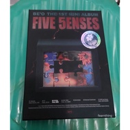 UNSEALED ALBUM BE'O FIVE 5ENSES SENSES FULLSET