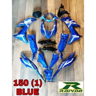 COVER SET HONDA RSX 150 (1) BLUE COVERSET 100% ORIGINAL RAPIDO MALAYSIA COVERSET RS-X150 RSX150 RS-X