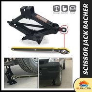 [WS] Car Jack Ratchet Wrench Scissor Jack / Jek Kereta Sepana Jek Gunting