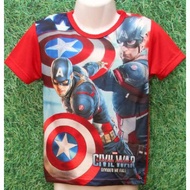 618 Captain America 2861 T-Shirt / Shirt / Tops / T-Shirt / Boy / Boy / Boy / Photo / Gift / Gift / 