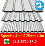 ATAP SPANDEK 0.25mm x 6m  