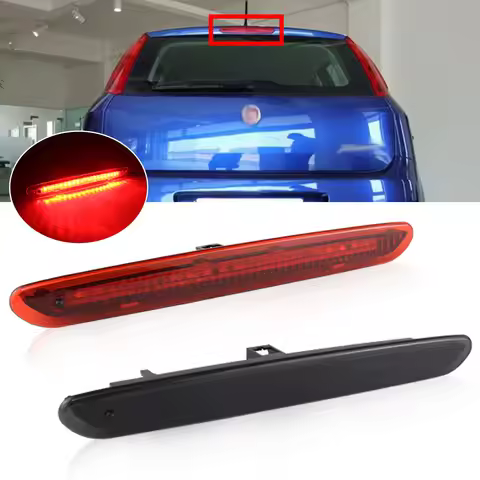 1PC Car Third Stop Lamp LED Tail Light For Fiat Grande Punto Evo High Mounted Brake Light Lamp OEM# 