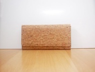 瑕疵品: naturaism 自然主義 軟木 長皮夾 長夾 錢包