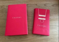 Tasaki 珠寶利是封🧧精緻 頸鏈 戒指平行的藝術 燙金 凹凸印花 名牌 珍貴收藏