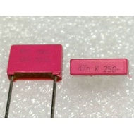 ERO MKC 1862 0.047uf 47nf 473 K 250v Metallized Polycarbonate Film Capcitor Capacitor