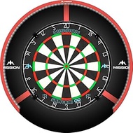 Mission Darts Torus 270 | Dart Board LED Lighting System with Easy Access to Dartboard Area for Unre