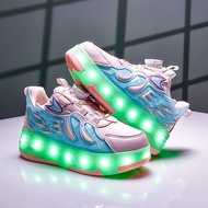 BEXS boygirls skatesnewpulley Heelys boyavin88shoessneakers GGGRumblechildren'srollershoeslight