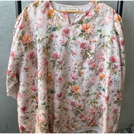 TOP COTTON SULAM BY DE IMPIANA/ BLOUSE COTTON FLORAL SULAM VIRAL