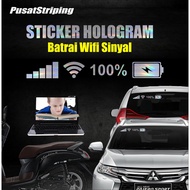5G Signal Cutting Sticker - 5G Signal Car Motorcycle HOLOGRAM Cutting Sticker