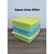 Tupperware Square Away 400ml (1)  13.8cm(L) x 12.9cm(w) x 3.9cm(H)