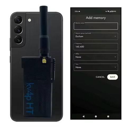 Radio Transceiver Kits for Android Phone Small and Convenient Kv4p HT Homebrew VHF Radio Into Ham Ra