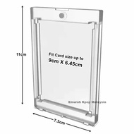 Magnetic Card Holder (Quality) 35PT Photocard KPOP Magnetic Card Case Stand (UV Protection)TCG Toplo