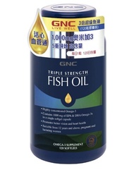 GNC 3倍超級魚油(膠囊裝) 120粒