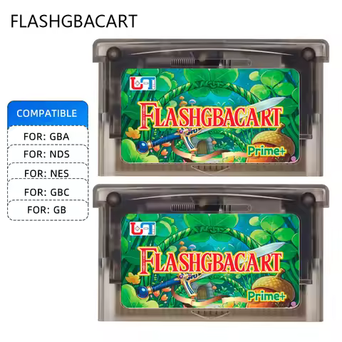 FLASHGBACART Superchis GBA V2.0 Superchis Prime+Chis Flash GBA Cart Emulator Compatible for NES NDS 