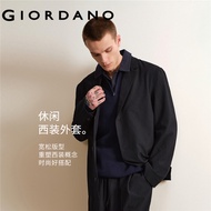 GIORDANO MEN Notched collar suit jacket 18075816