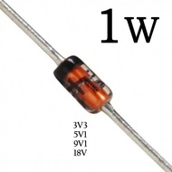 (TS) DIODE DIODE ZENER 1 WATT 3V3 5V1 9V1 18V
