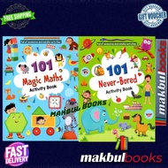 MIND TO MIND: 101 ACTIVITY BOOKS:MAGIC MATHS & NEVER-BORED ACTIVITY BOOK ~ FULL OF AWESOME AND MINDF