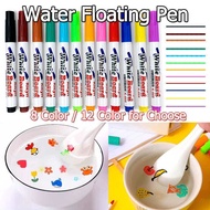 Ready Stock Children's Magical Water Painting Pen Floating Doodle Pen Colorful Marker Pen Whiteboard