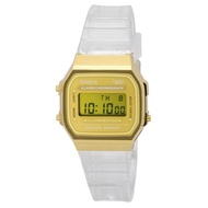 [Creationwatches] Casio Vintage A168 Series Stainless Steel Digital Unisex Watch A168XESG-9A A168XES