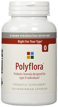 [USA]_The Blood Type Diet DAdamo Nutrition Polyflora O Probiotic Supplement 120 c