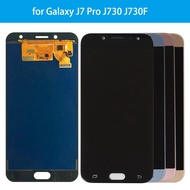 AMOLED LCD For Samsung Galaxy J7 Pro 2017 J730 SM-J730F J730FM/DS J730F/DS J730GM/DS LCD Display+Touch Screen Digitizer Assembly