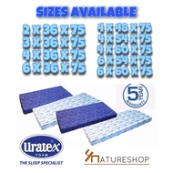 Uratex Foam mattress with cover 2 3 4 6 inches
