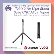 ULANZI T270 Premium Light Stand Tripod for Studio Lighting / LED Video / Reflector Softbox and Camer