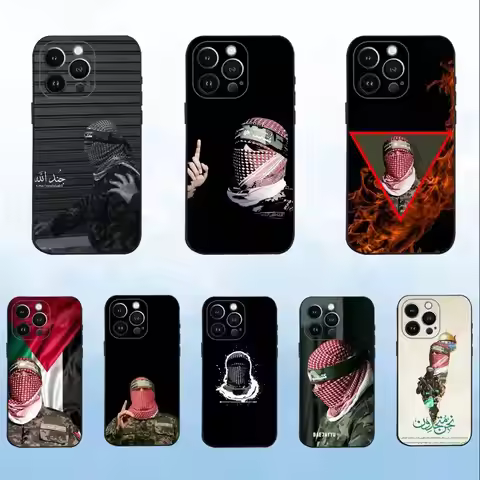 A-Abu O-Obaida Phone Case For iPhone 16,15,14,13,12,11 Plus,Pro Max,XS,X,XR,SE,Mini,8,7,Soft Silicon