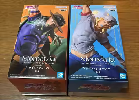 Original BANDAI BANPRESTO Mometria JoJo's Bizarre Adventure Steel Ball Run Gyro Zeppeli / Johnny Joe