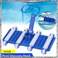 14 Inch Weighted Pool Vacuum Flexible Pool Vacuum Swimming Pool Suction with Wheels Side Brush for P