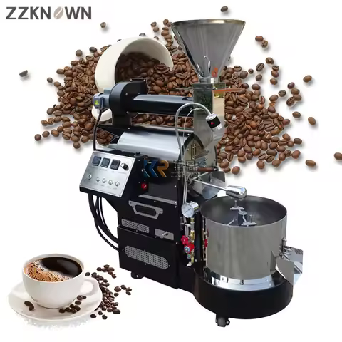 Commercial 1KG/2KG/6Kg/10kg/12kg Gas Coffee Bean Roasting Equipment Roaster Machine Electric Coffee