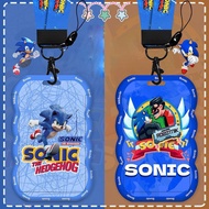 Sonic Lanyard Card Holder Sonic Boy Bus Card Holder Employee ID Holder Campus Card Holder Bus Subway