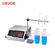 VEVOR 30-4000ml Liquid Filling Machine Double Nozzle Automatic Bottle Filler with Digital Control fo