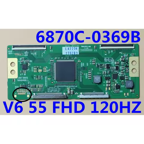 Used for LG T-con board 6870C-0369B V6 55 FHD 120HZ For 55" TV