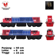 BARANG TERLARIS Miniatur Kereta Api Lokomotif CC 201 Livery Perumka