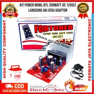 KIT POWER Amplifier MOBIL BTL 200 WATT DC 12 V FORTUNER