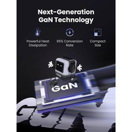 UGREEN Nexode 65W Robot GaN 3-Port PD Fast Charger with USB C, USB A & LED Screen for Smartphones