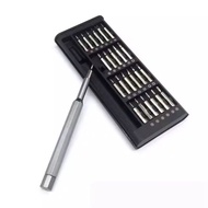 25 in 1 Screwdriver Set Screwdriver Knife Watch Clock Computer Mobile Phone Repair Torx Hexagon 66r1