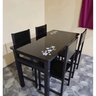 Set dining table 4 seater