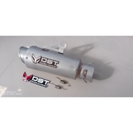 Original DST racing Exhaust full Stainless Steel Exhaust racing universal intel 50mm