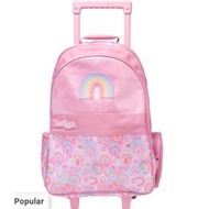 Smiggle Bright Side Trolley Backpack With Light Quality