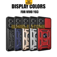 Vivo Y03 Vivo Y03T Vivo Y100 5g Case Ring Armor Robot Slide Transformer Slide Camera Protection Vivo