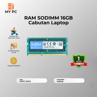 RAM/DDR LAPTOP REMOVED 16GB