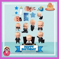 ✲ ✁ ♺ ☢ ♞,♘Baby Boss Cake Topper | Cake Topper [set] | Baby Boss cup cake toppers | Set  hdsph
